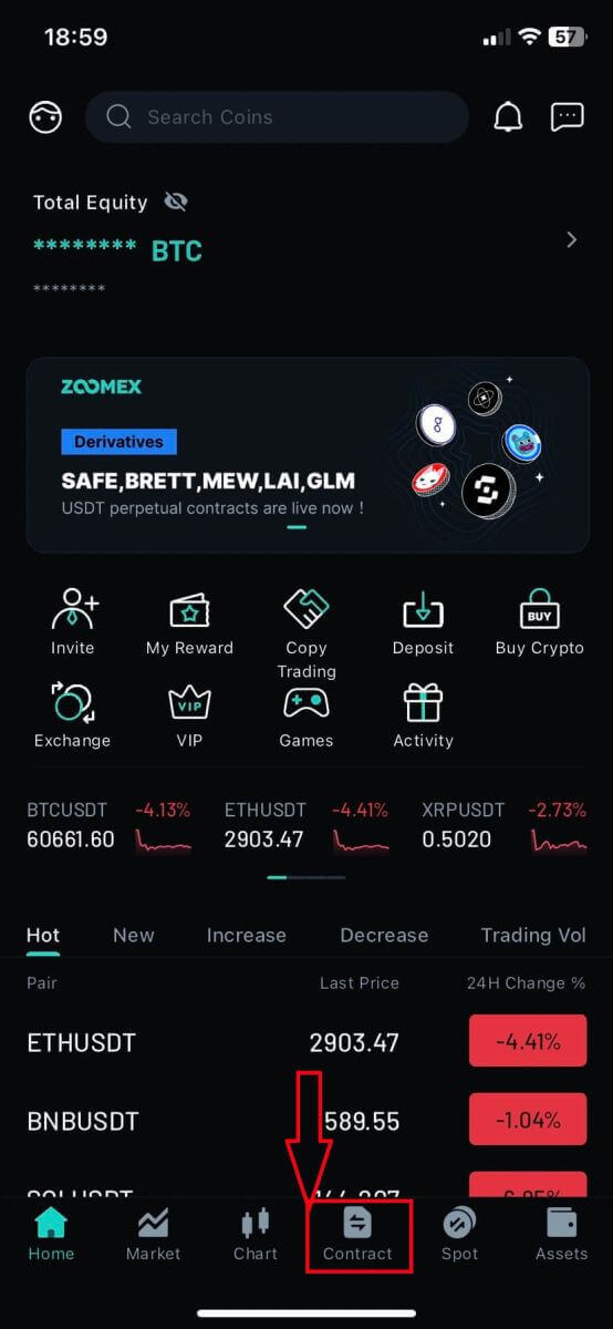 Kako trgovati s terminskimi pogodbami na Zoomexu Kako trgovati s terminskimi pogodbami na Zoomexu